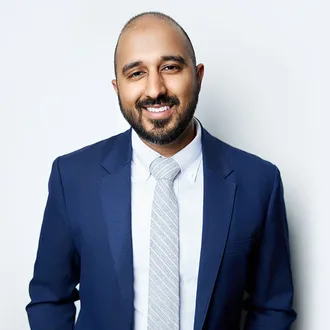 Portrait photograph of Dream Town Agent, Adnan Ghauri