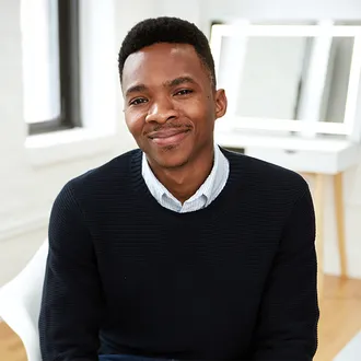 Portrait photograph of Dream Town Agent, Clifford Louis